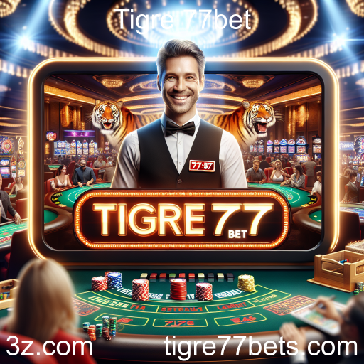 Cassino Ao Vivo: A Experiência Imersiva do Tigre 77bet