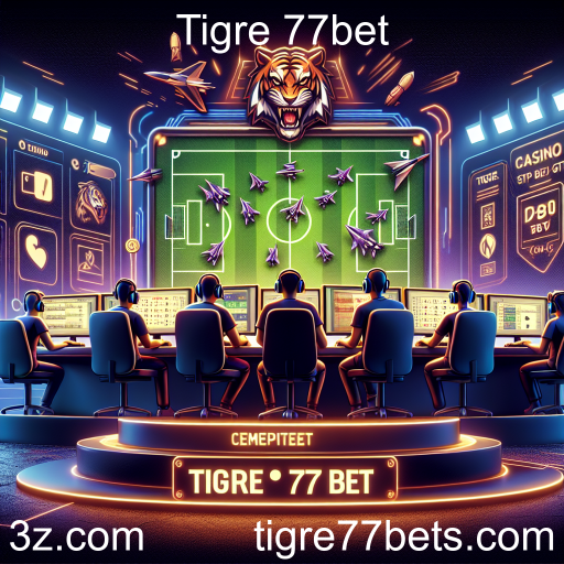 A Ascensão dos Esportes Virtuais no Tigre 77bet